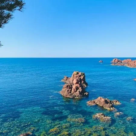 Vue Exceptionnelle - 4 Pers. Jardin Clim Parking * Saint-Raphael (Var)